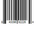 Barcode Image for UPC code 840096922264