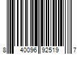 Barcode Image for UPC code 840096925197