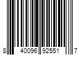 Barcode Image for UPC code 840096925517