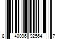 Barcode Image for UPC code 840096925647