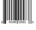 Barcode Image for UPC code 840096925838