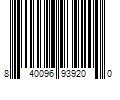 Barcode Image for UPC code 840096939200