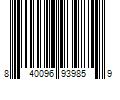 Barcode Image for UPC code 840096939859