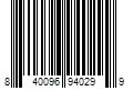 Barcode Image for UPC code 840096940299