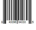 Barcode Image for UPC code 840096940305