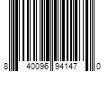 Barcode Image for UPC code 840096941470