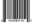 Barcode Image for UPC code 840096941500