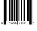 Barcode Image for UPC code 840096941814