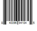 Barcode Image for UPC code 840096941845