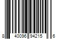 Barcode Image for UPC code 840096942156