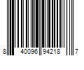 Barcode Image for UPC code 840096942187