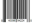 Barcode Image for UPC code 840096942248