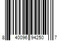 Barcode Image for UPC code 840096942507