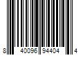 Barcode Image for UPC code 840096944044