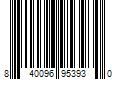 Barcode Image for UPC code 840096953930