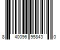 Barcode Image for UPC code 840096958430