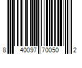 Barcode Image for UPC code 840097700502