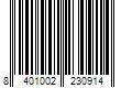 Barcode Image for UPC code 8401002230914