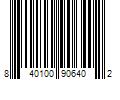 Barcode Image for UPC code 840100906402