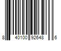 Barcode Image for UPC code 840100926486