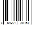 Barcode Image for UPC code 8401204801158