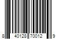 Barcode Image for UPC code 840128700129