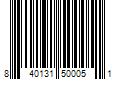 Barcode Image for UPC code 840131500051. Product Name: Everyday Humans Oh My Bod SPF50 Face & Body Sunscreen Lotion 3.4 oz