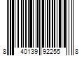 Barcode Image for UPC code 840139922558