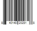 Barcode Image for UPC code 840148202818