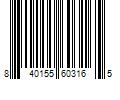 Barcode Image for UPC code 840155603165