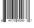 Barcode Image for UPC code 840170600637