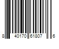 Barcode Image for UPC code 840170618076