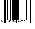 Barcode Image for UPC code 840178400291