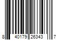 Barcode Image for UPC code 840179263437