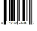 Barcode Image for UPC code 840180230367