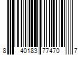 Barcode Image for UPC code 840183774707