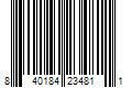 Barcode Image for UPC code 840184234811