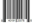 Barcode Image for UPC code 840191200755