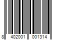 Barcode Image for UPC code 8402001001314