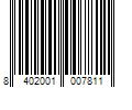 Barcode Image for UPC code 8402001007811