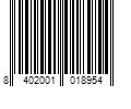 Barcode Image for UPC code 8402001018954