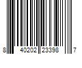 Barcode Image for UPC code 840202233987