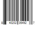 Barcode Image for UPC code 840202354927