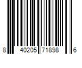 Barcode Image for UPC code 840205718986