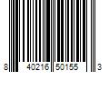 Barcode Image for UPC code 840216501553