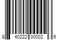 Barcode Image for UPC code 840222000026