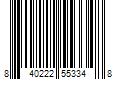 Barcode Image for UPC code 840222553348