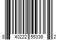 Barcode Image for UPC code 840222553362