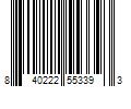 Barcode Image for UPC code 840222553393