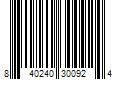 Barcode Image for UPC code 840240300924